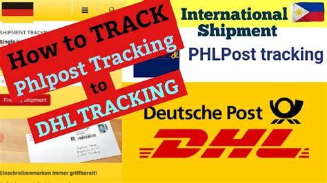 How to Track Phlpost Tracking Number to DHL Tracking Number online ...