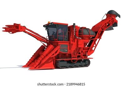 Sugar Cane Harvester Farm Equipment 3d Stock Illustration 2189946815 | Shutterstock