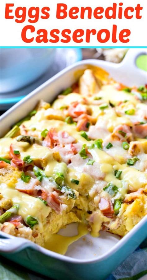 Eggs Benedict Casserole - Spicy Southern Kitchen