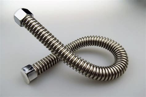 1/2" Metal Corrugated Flexible Hose for Water/Gas - China Stainless ...