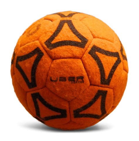 Uber Soccer Indoor Felt Soccer Ball -Orange - Size 4 - Walmart.com ...