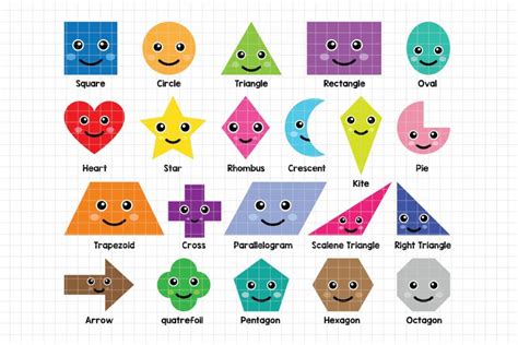 Fun Shapes Digital Clipart DC44