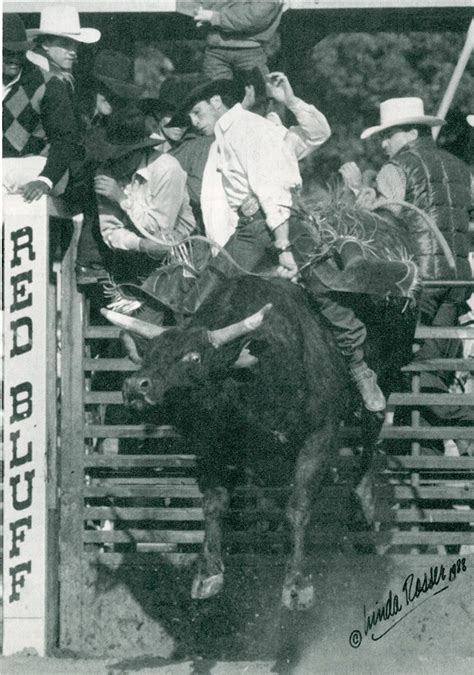 Lane Frost Bull Riding Red Rock