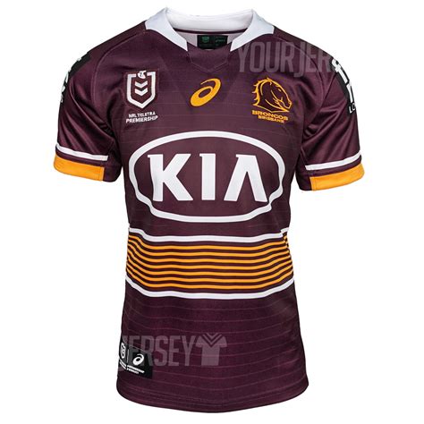 Personalised Brisbane Broncos Jersey | NRL Jerseys