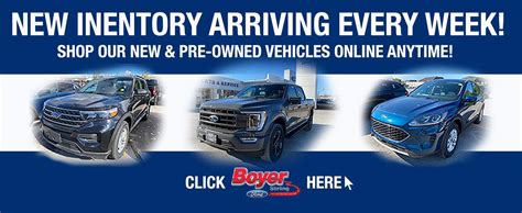 New & Used Ford Cars, Trucks & SUVs Dealership in Stirling, ON | Boyer ...