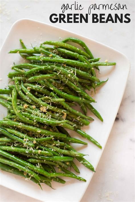 Garlic Parmesan Green Beans • A Sweet Pea Chef