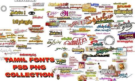 All Tamil Fonts Free Download