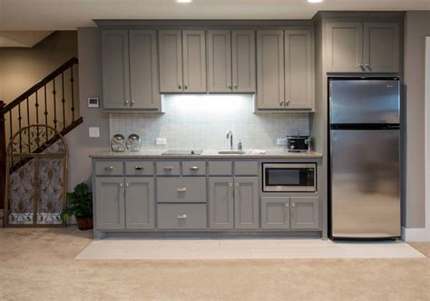 45 Basement Kitchenette Ideas to Help You Entertain in Style | Luxury ...