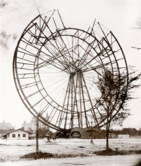 Here's the history of the Ferris Wheel - plus photos of the massive first wheel ever made ...