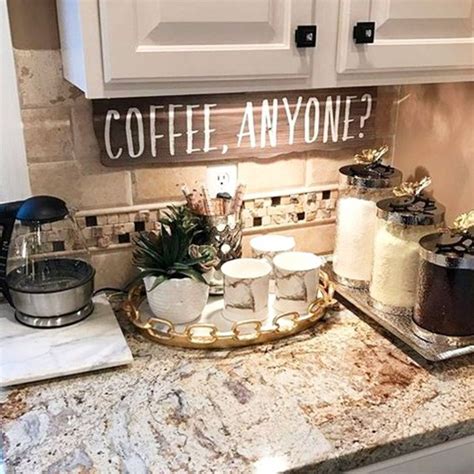 Love all these coffee area ideas #kitchenideas #diyroomdecor # ...