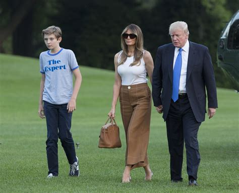 Barron Trump Starts School, Just 30 Minutes Away From His Dad and the ...