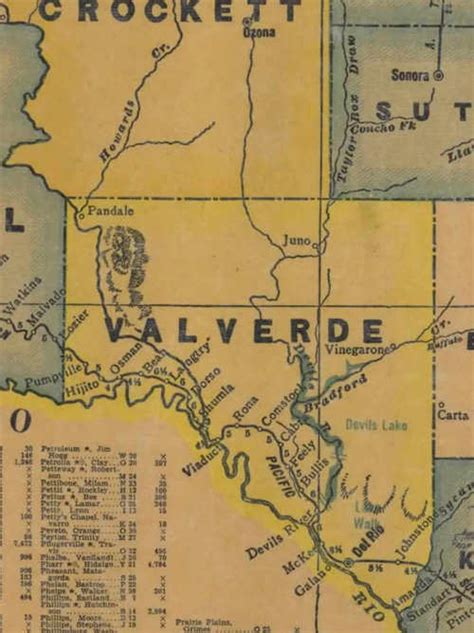 Maps, Val Verde County, TXGenWeb