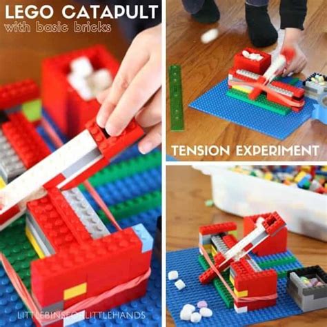 LEGO Catapult - Little Bins and Bricks