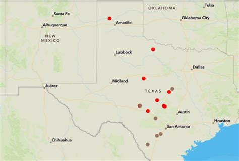 Texas Fire Map, Update as Mesquite Heat Blaze Sparks Abilene Evacuation - Newsweek