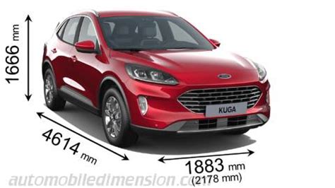 Ford Kuga 2024 dimensions, boot space and electrification