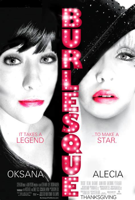 Burlesque Fan-made Poster by corazongirl on DeviantArt