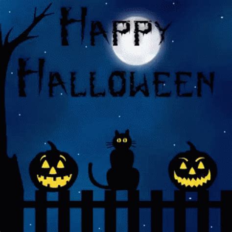 Spooky Happy Halloween GIF - Spooky Happy Halloween Pumpkins - Discover & Share GIFs