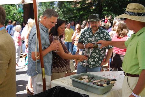 Guests enjoying Mosby wine at the Santa Barbara Wine Festival™ | Wine festival, Wine recipes ...