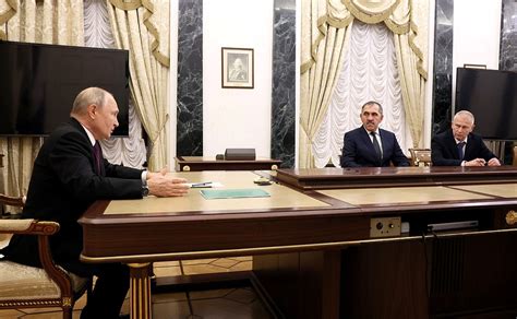 Meeting with Yunus-Bek Yevkurov and Andrei Troshev • President of Russia