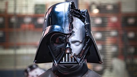 #Darth Vader’s Battle-Damaged Helmet from Obi-Wan Kenobi! CTM MAGAZINE – WEBFI