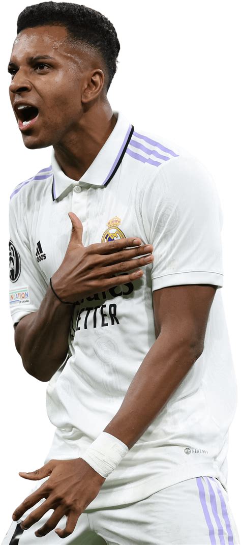 Rodrygo Goes Real Madrid football render - FootyRenders