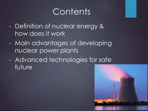 Advantages of nuclear power