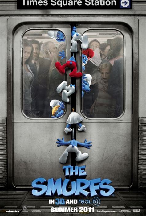 The Smurfs Movie Poster (#2 of 20) - IMP Awards