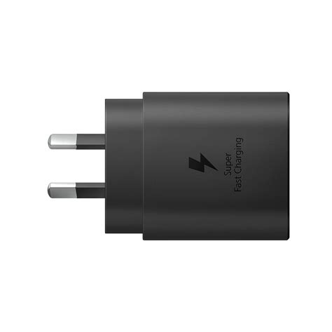 Samsung 25W USB-C PD Fast Charging Wall Charger - Black | at Mighty Ape NZ