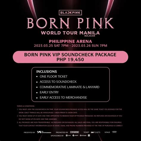 Born Pink World Tour: Blackpink Live in Manila 2023 | Prepare Your BP ...