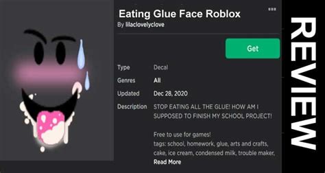 Eating Glue Face Roblox (March) Get The Details Here!