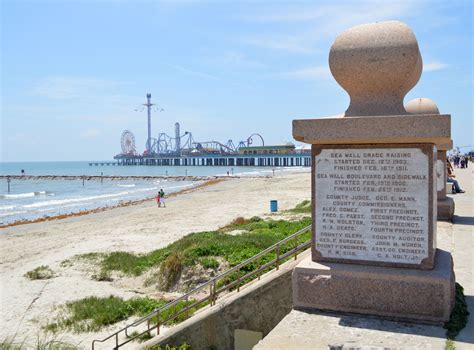 Galveston Seawall (Galveston, Texas) | Bay Area Houston Galveston ...