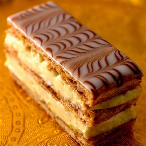 Mille-feuille classique | Recipe | Desserts, Pastry desserts, French desserts