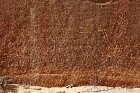 Al Ula horse and rider close up - Arabian Rock Art Heritage