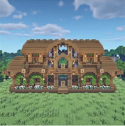 20 Cool Minecraft Survival House Ideas and Tutorials - Mom's Got the Stuff