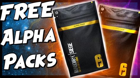 FREE ALPHA PACK CHALLENGE | Rainbow Six Siege - YouTube