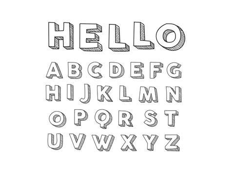 Cool Fonts To Draw - Hipsthetic