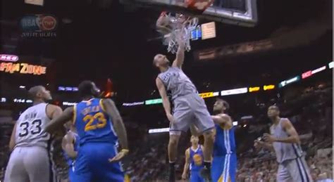 Manu Ginobili Unleashed a Monster One-Hand Dunk on the Warriors Tonight – UPROXX