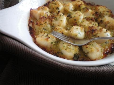 scallops | Gratinée