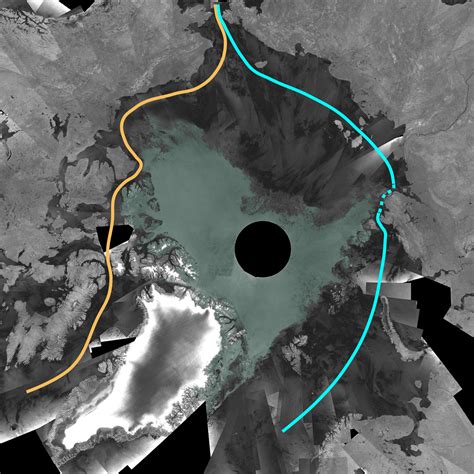 ESA - Satellites witness lowest Arctic ice coverage in history