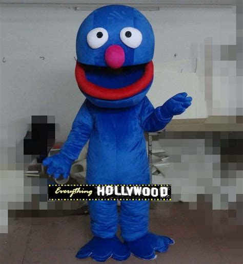 Grover Mascot Costume Sesame Street Muppets Character -New 2015