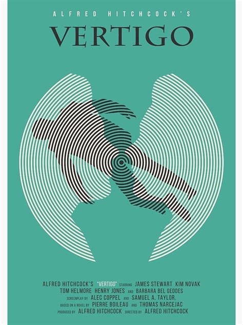 Alfred Hitchcock Vertigo Art Print by MonoMagic | Hitchcock, Alfred ...