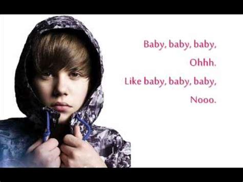 Baby - Justin Bieber Lyrics - Hypster