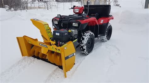 Why You Need An ATV Snowblower - The Mad News