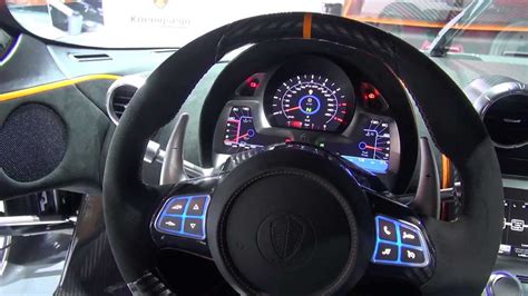 Seat time Koenigsegg One:1 Geneva 2014 - YouTube