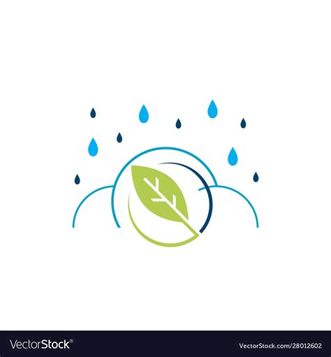 Weather control climate change logo icon simple Vector Image