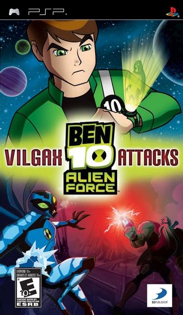 Ben 10 - Alien Force - Vilgax Attacks ROM - PSP Download - Emulator Games