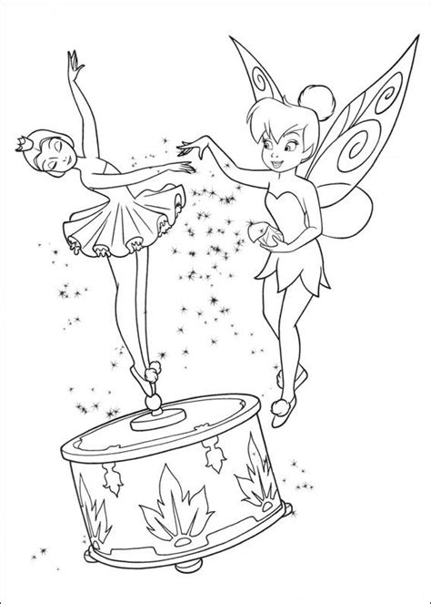 Kids-n-fun.com | Coloring page Tinkerbell Tinkerbell