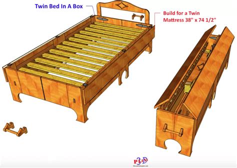 DIY fold-away beds that are perfect for your guest room