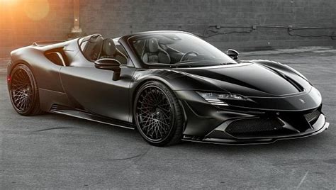 Blacked-Out Ferrari SF90 Spider Looks Like a Summer-Ready Batmobile - autoevolution