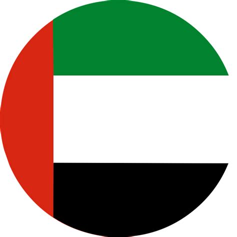 Uae Flag Circle Png